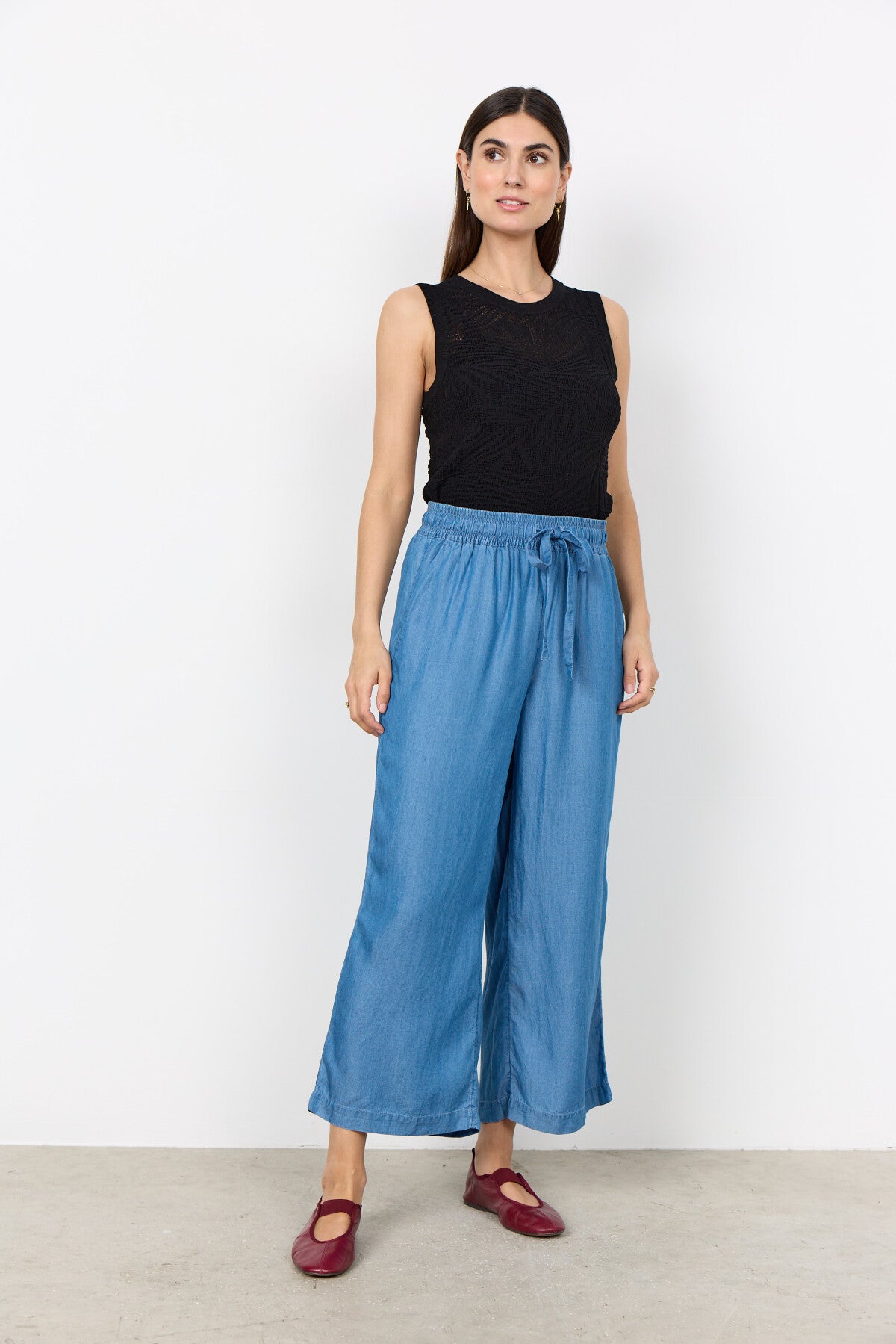 SC-LIV 25-C Pants in Blue from soyaconcept | Soyaconcept.com