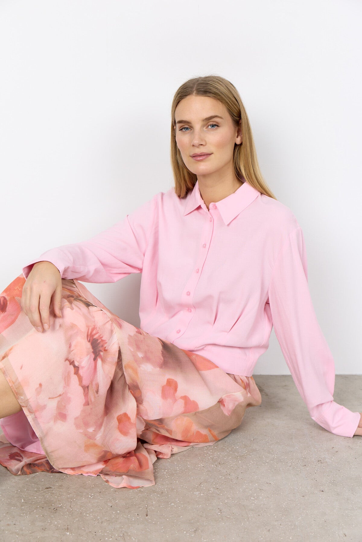 SC-CALA 2 Shirt in Light pink from soyaconcept | Soyaconcept.com