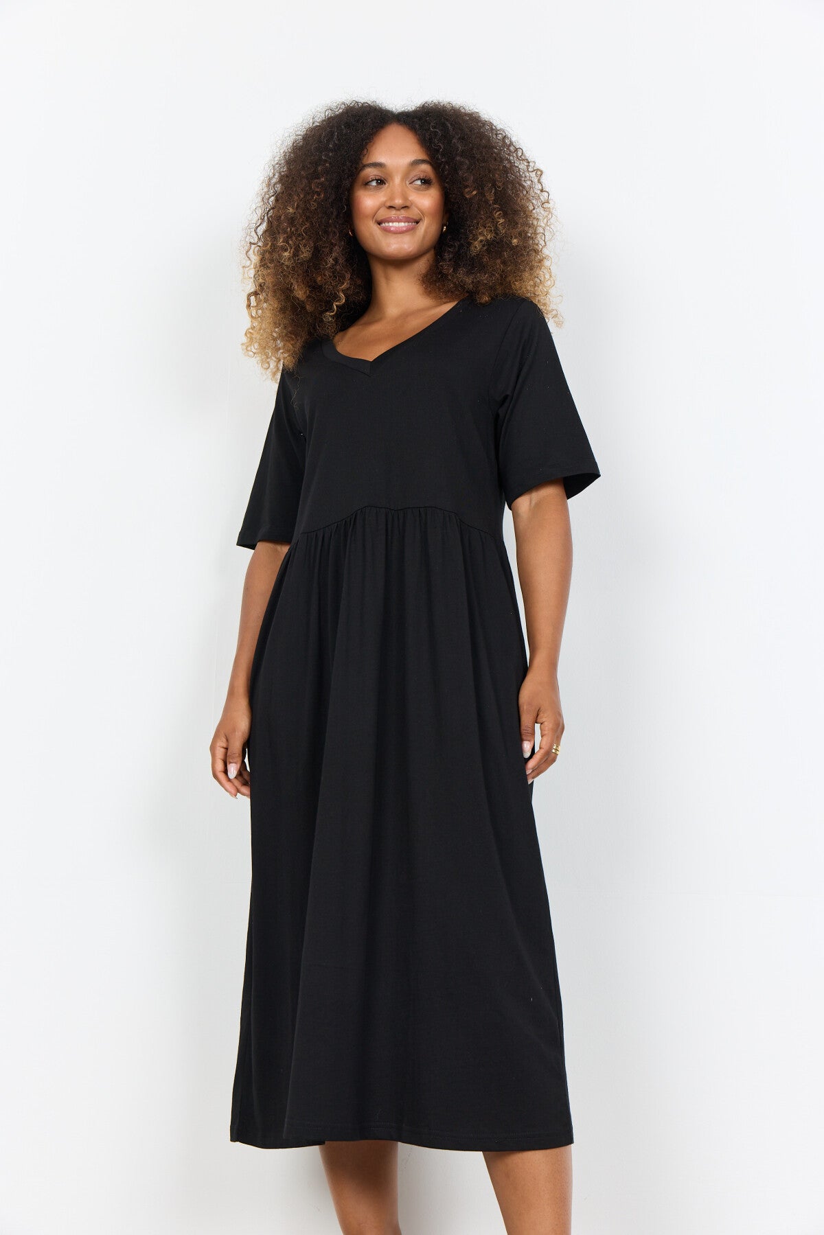SC-DERBY 164 Dress in Black from soyaconcept –
