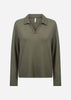 SC-BIARA 159 Blouse Dark green