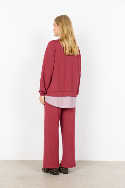 SC-BANU 264 Blouse Ruby red