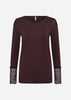 SC-MARICA 226 T-shirt Dark plum