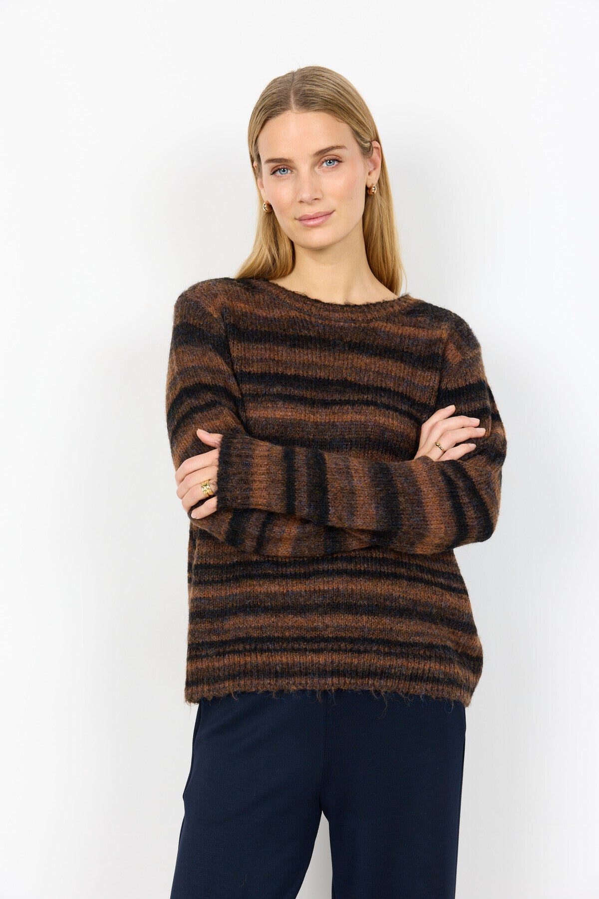 SC-ARENSE 1 Pullover Brown