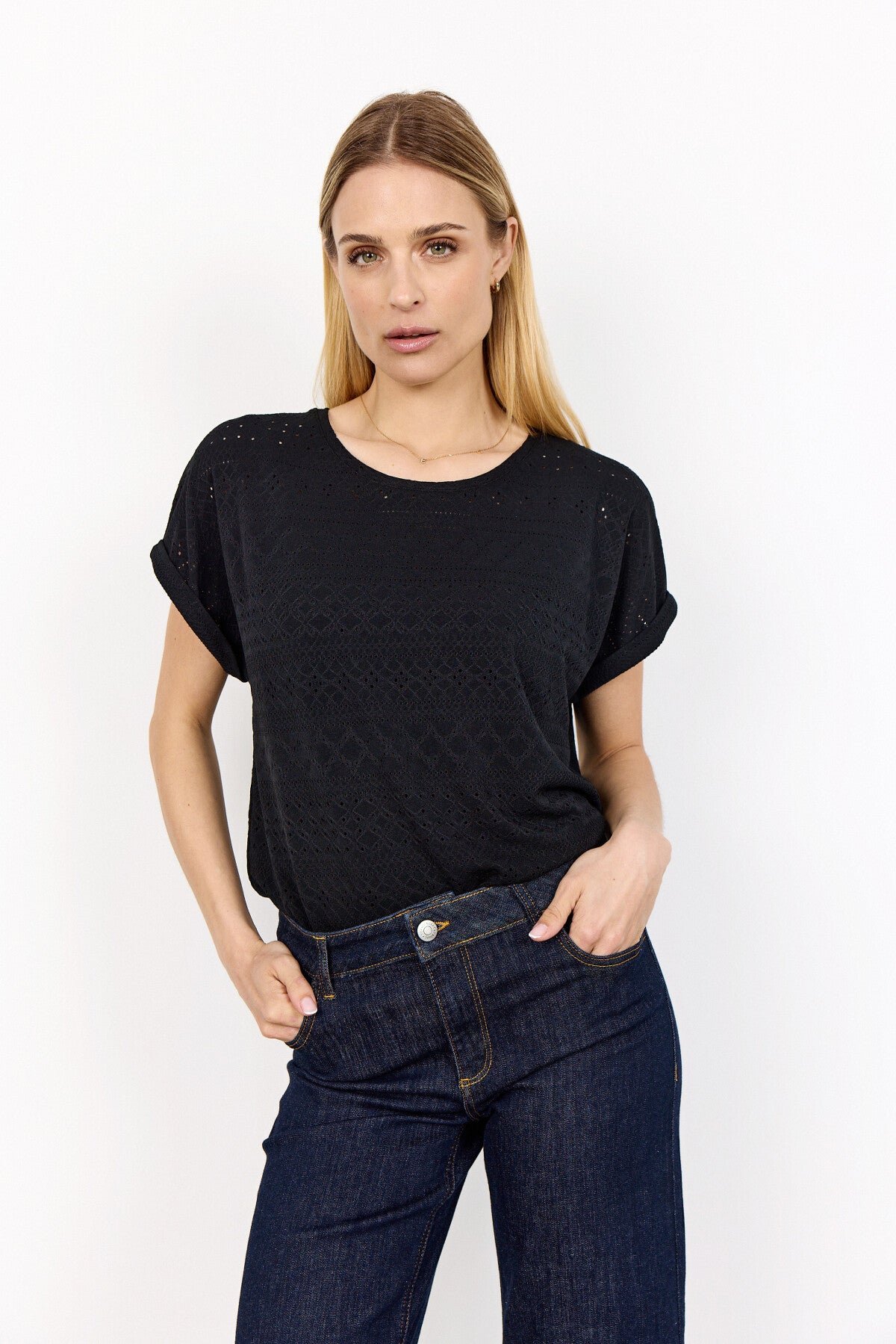 SC-SATINE 2 T-shirt Black