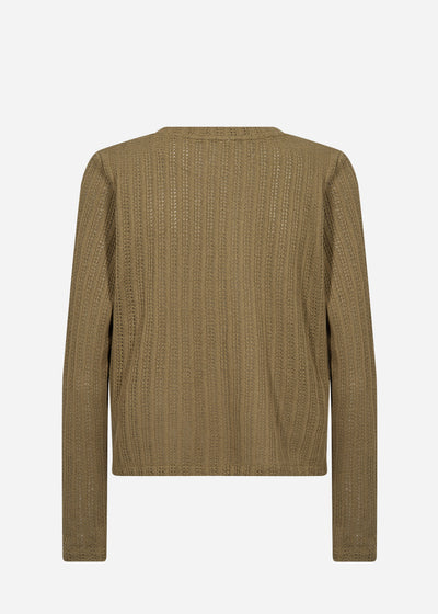 SC-SHONAS 3 Cardigan Olive