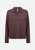 SC-BIARA 159 Blouse Dark plum