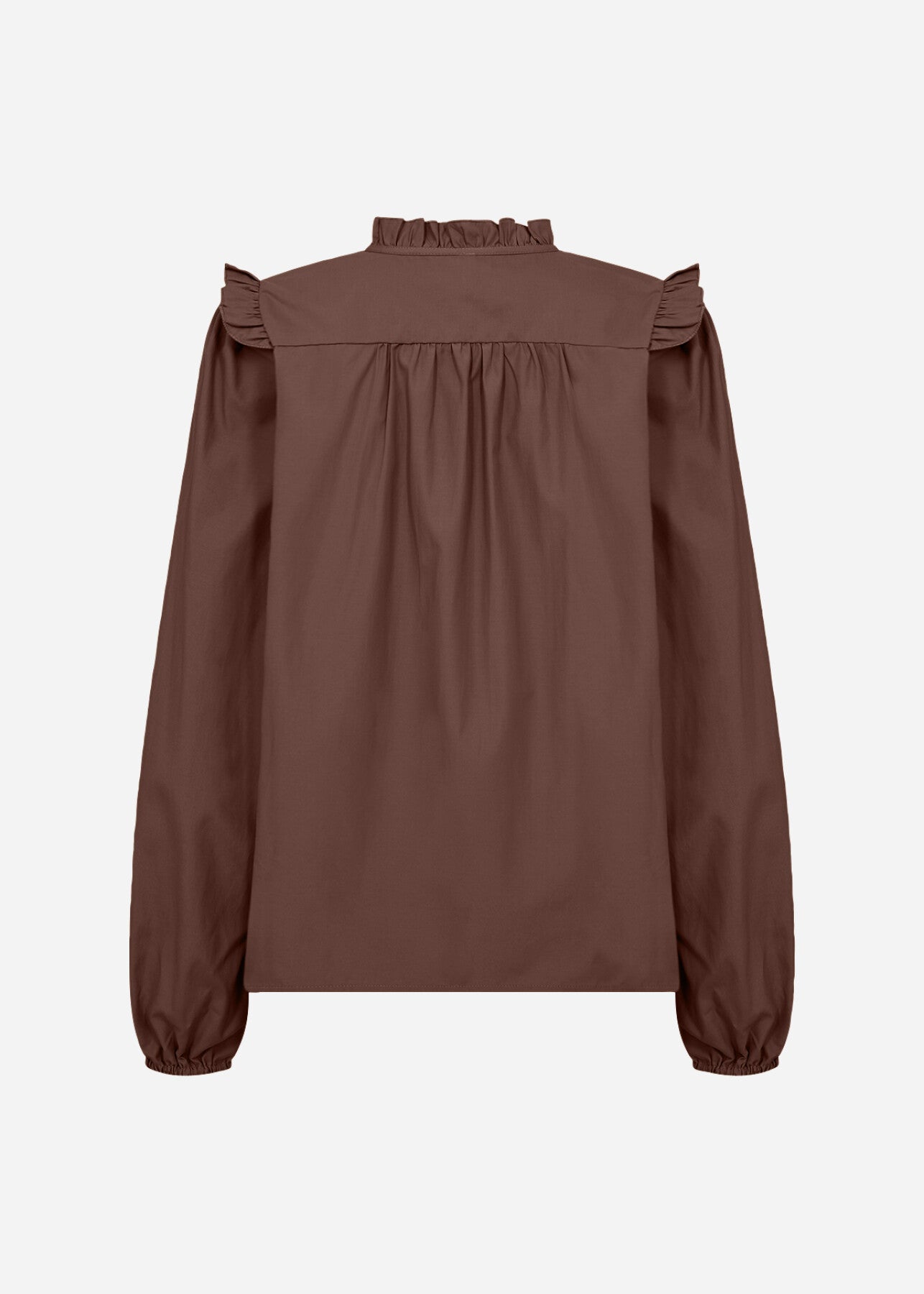 SC-NETTI 108 Blouse Dark brown