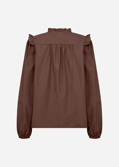 SC-NETTI 108 Blouse Dark brown