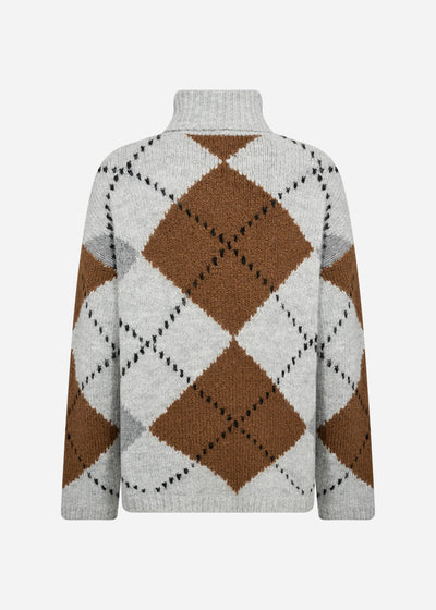 SC-ACACIE 2 Pullover Light grey