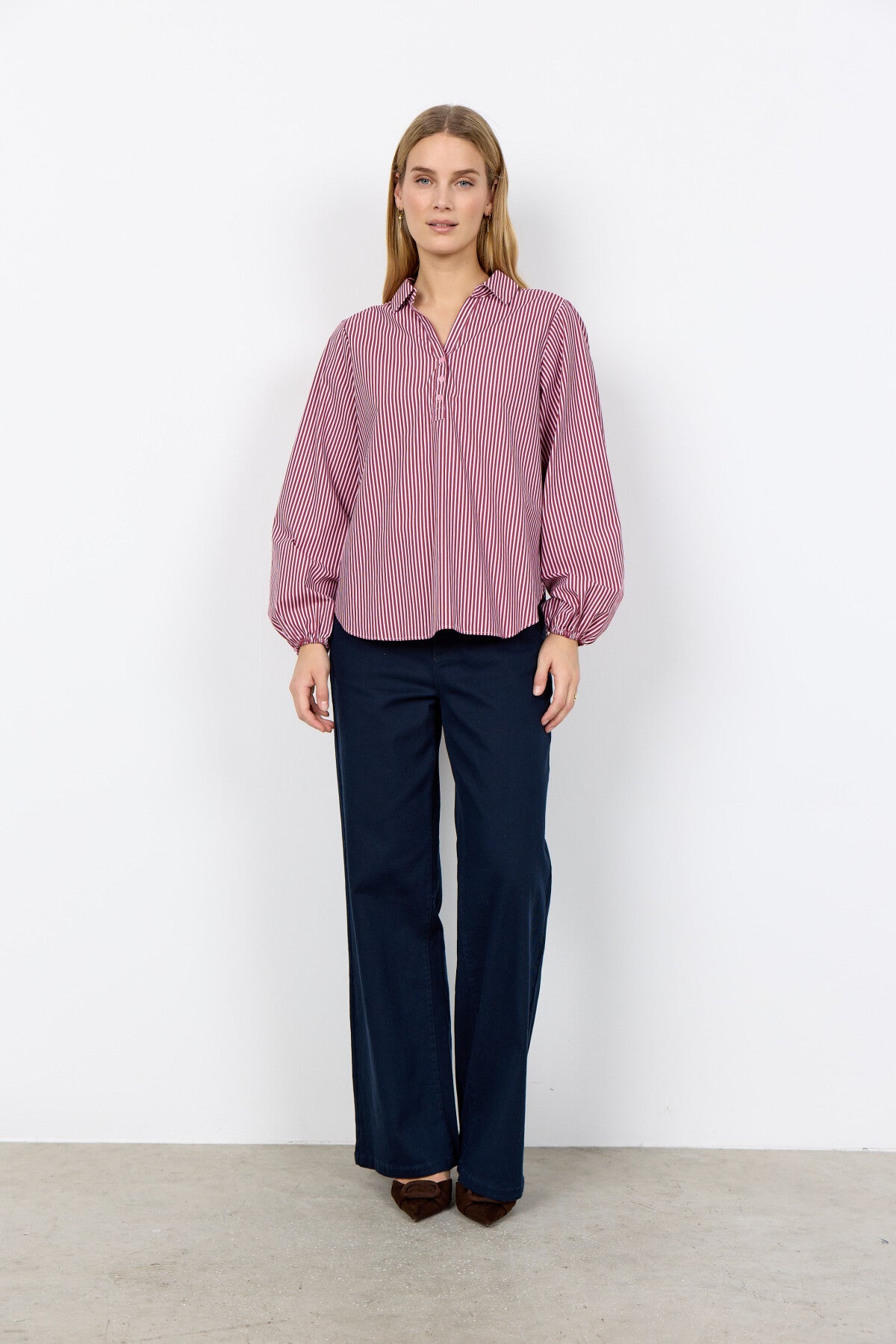 SC-BELINDA 1 Shirt Ruby red