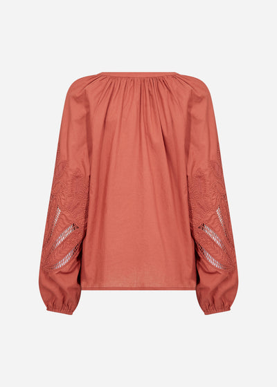 SC-CALISTE 21 Blouse Rust red