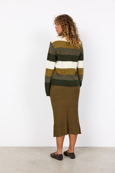 SC-ILENE 3 Pullover Dark green