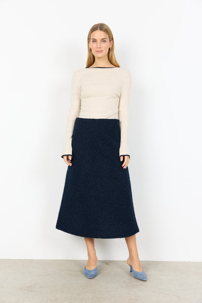 SC-SHAIMA 4 Skirt Navy