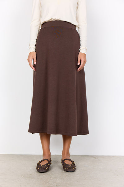 SC-BANU 258 Skirt Dark brown