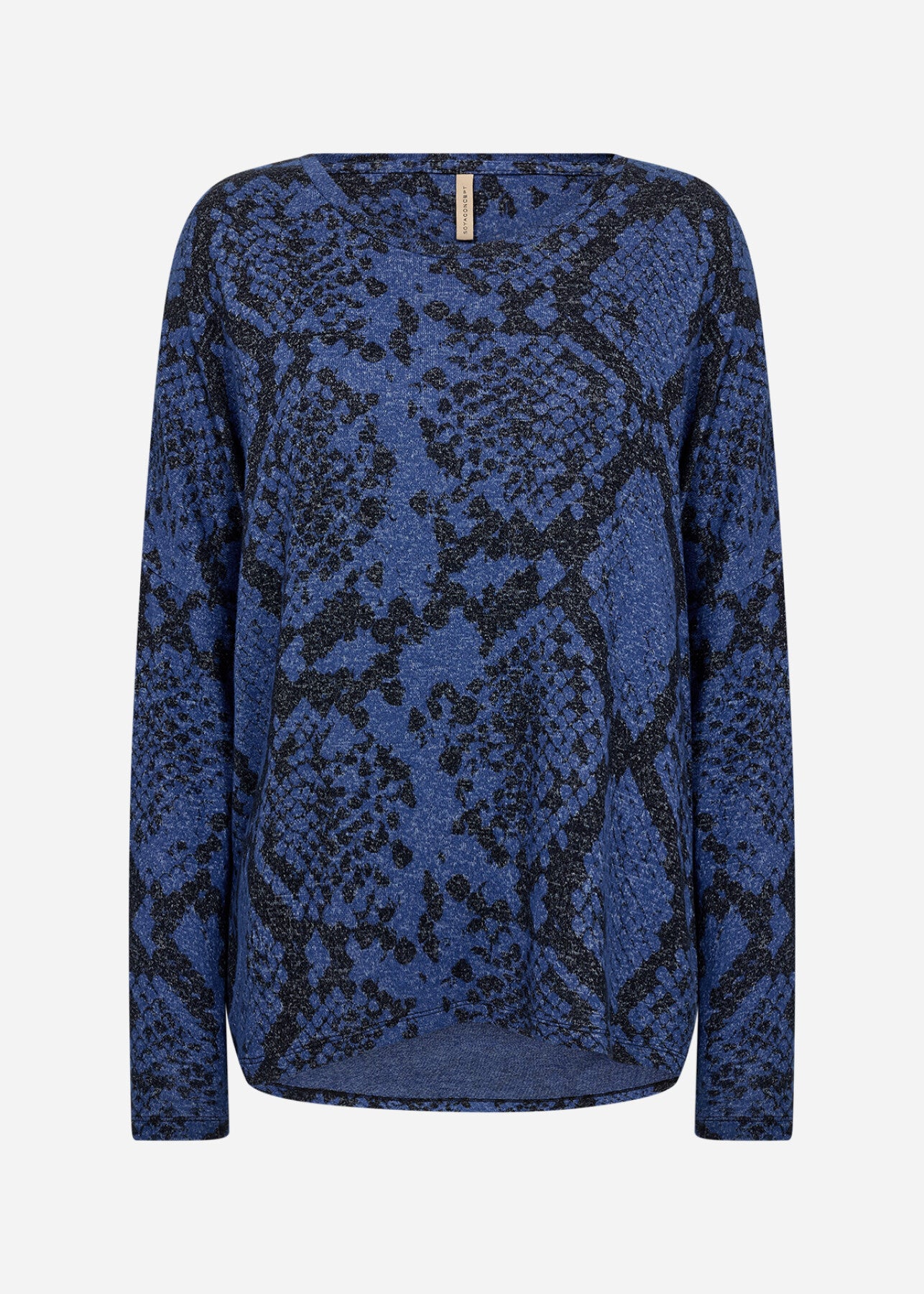 SC-BIARA AOP 145 Blouse Dark blue