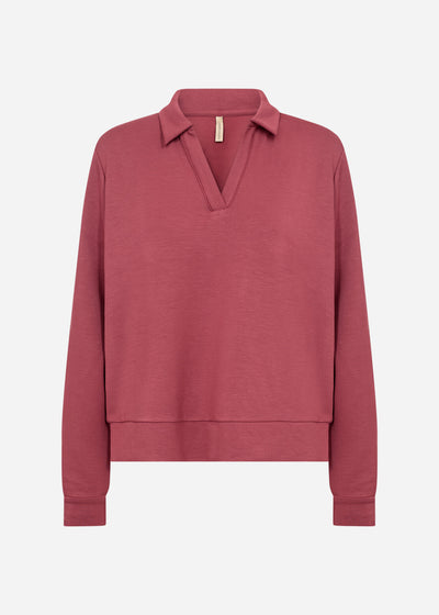 SC-BANU 285 Pullover Ruby red