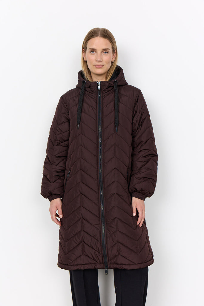SC-FENYA 81 Jacket in Dark plum from soyaconcept | Soyaconcept.com