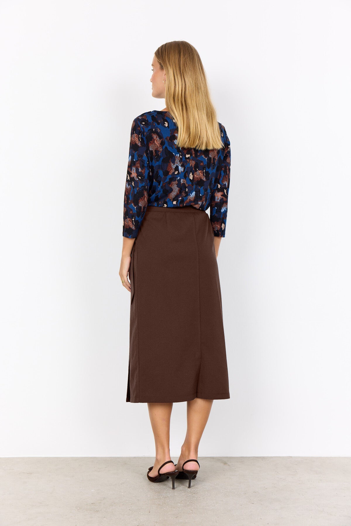 SC-SIHAM 93 Skirt Dark brown