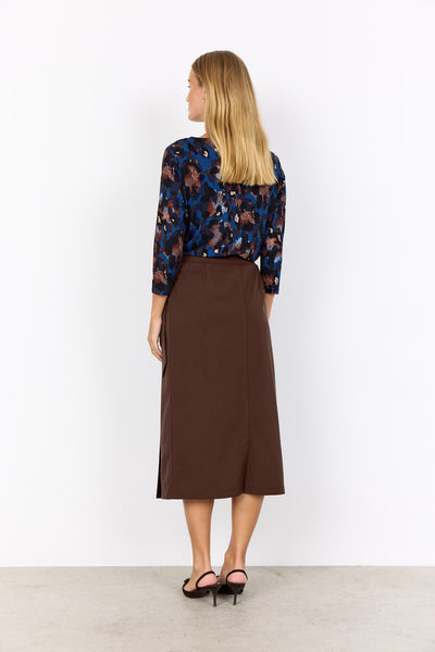 SC-SIHAM 93 Skirt Dark brown