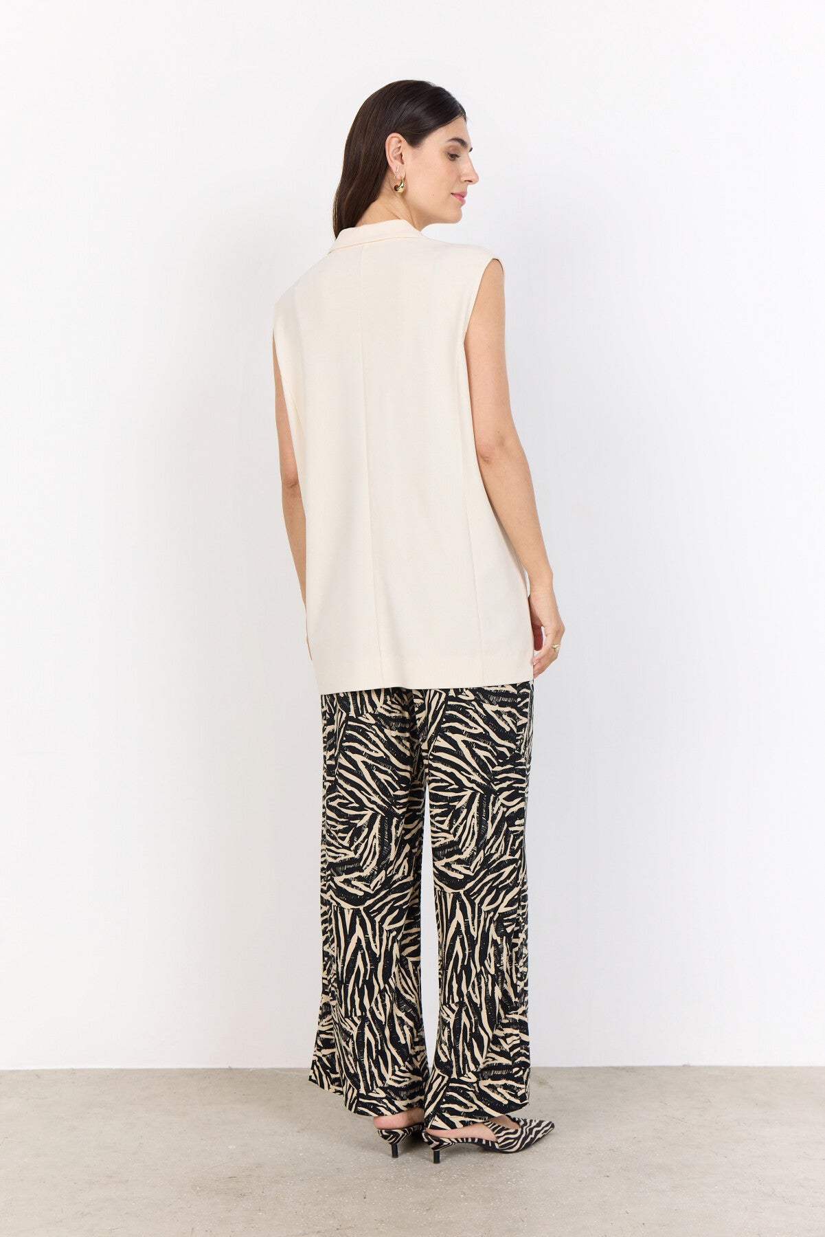 SC-SIHAM 87 Waistcoat Cream