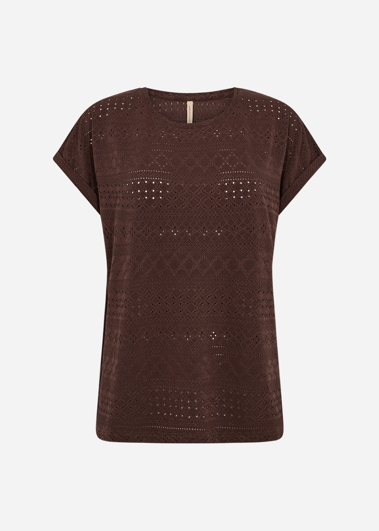 SC-SATINE 2 T-shirt Dark brown
