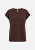 SC-SATINE 2 T-shirt Dark brown