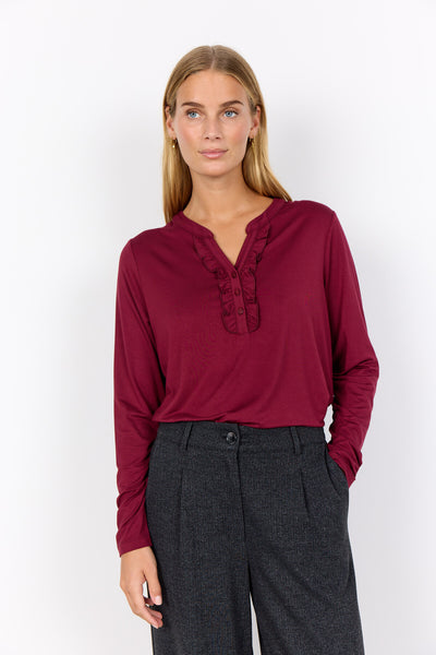 SC-MARICA 339 Blouse Bordeaux