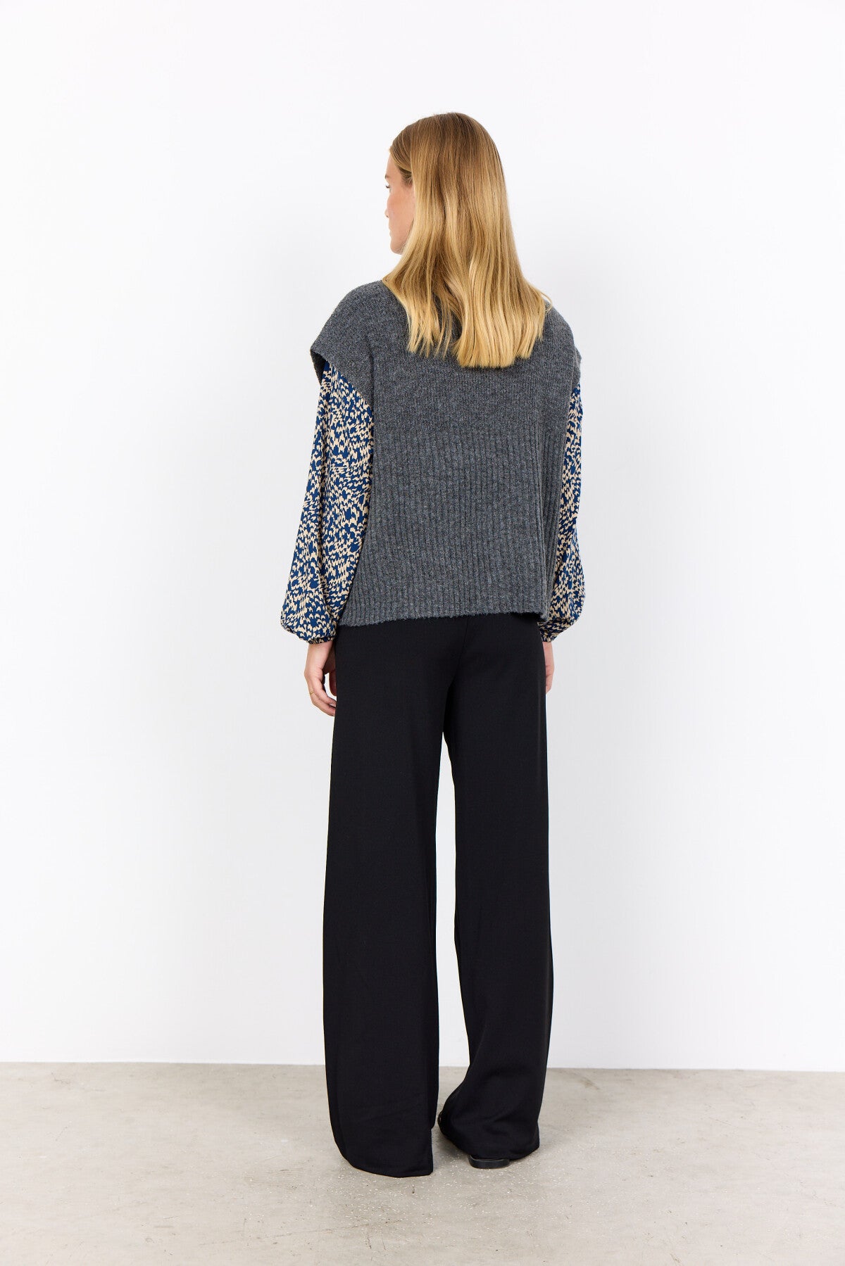 SC-VIRGINIA 1 Waistcoat Dark grey