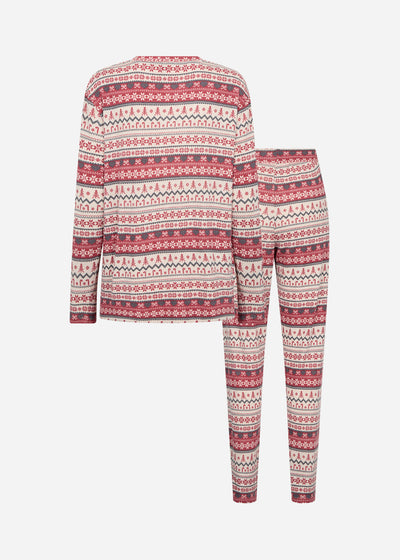 SC-BIARA AOP SET 149 Pyjamas Red