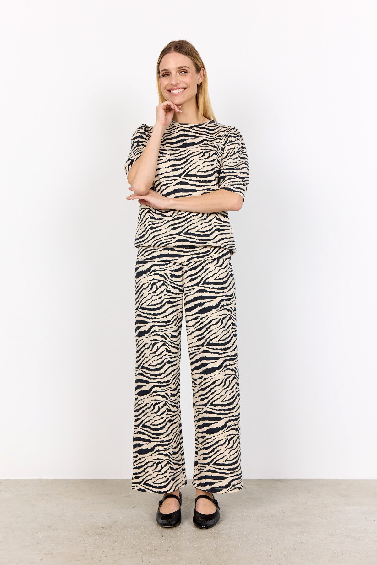 SC-SALOME 2 Blouse Black