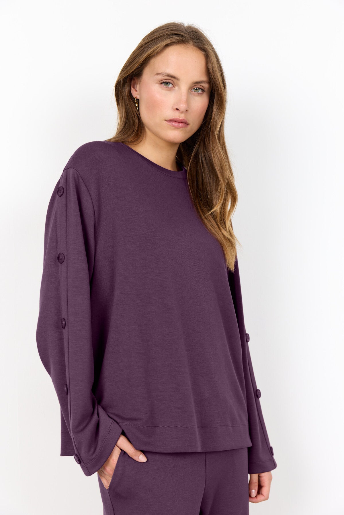 SC-BANU 267 Blouse Purple