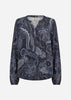 SC-HALNA 2 AOP Blouse Navy