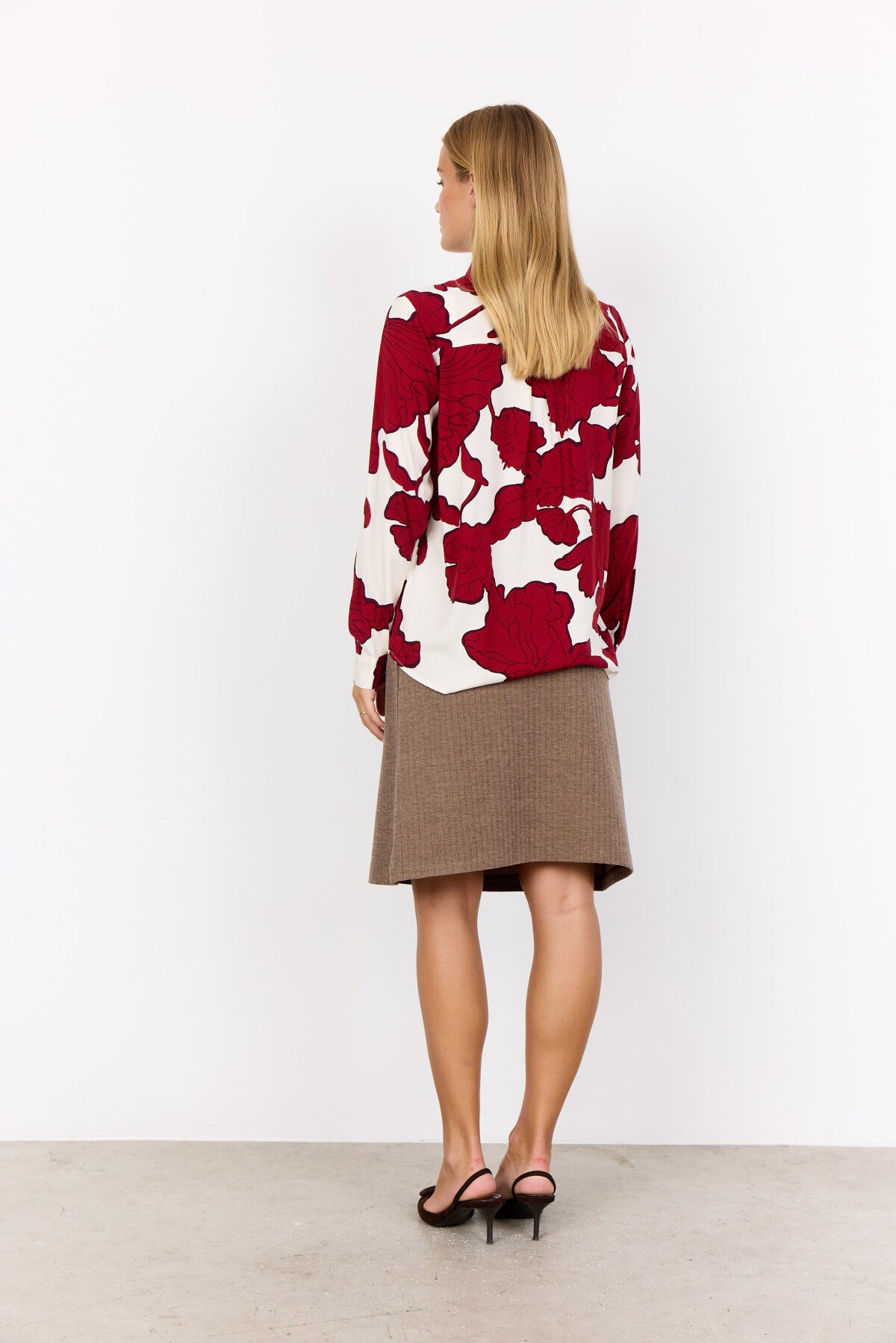 SC-VIGDIS 3 Shirt Dark red