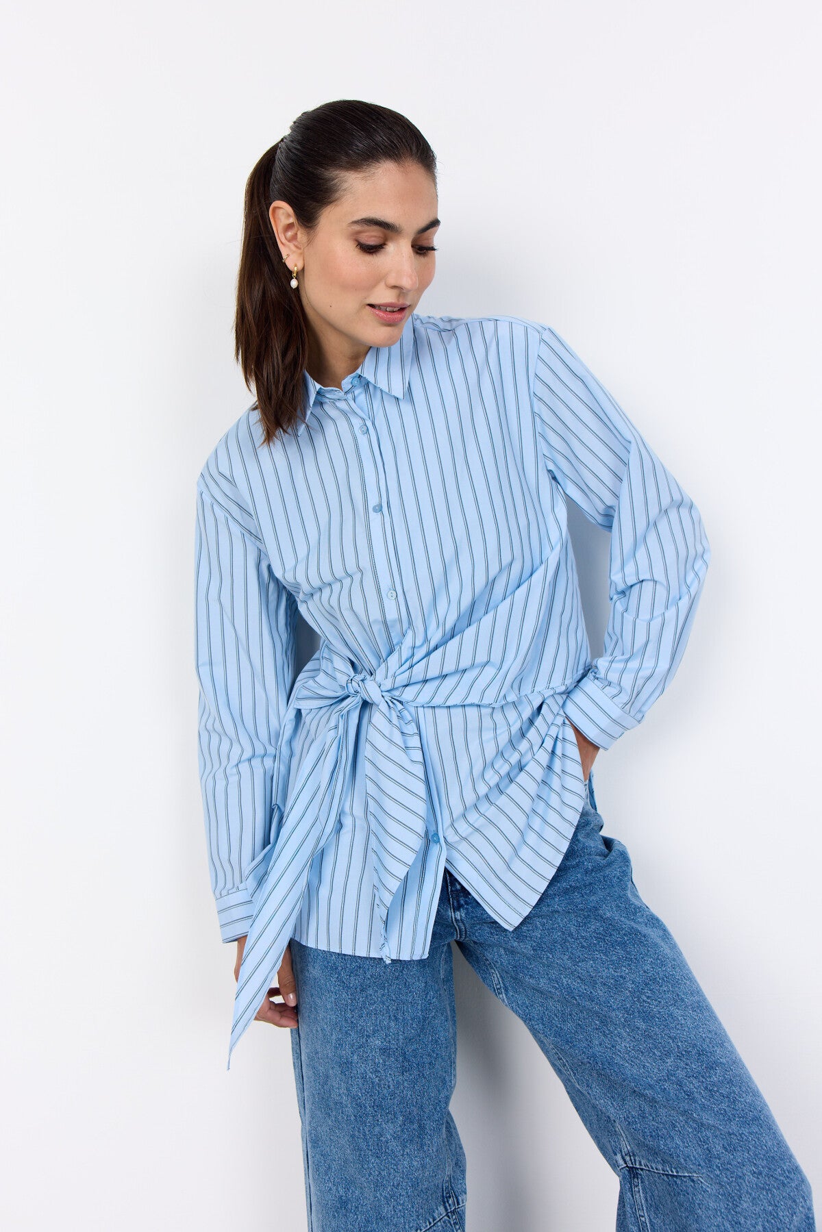 SC-BARDOT 3 Shirt Light blue