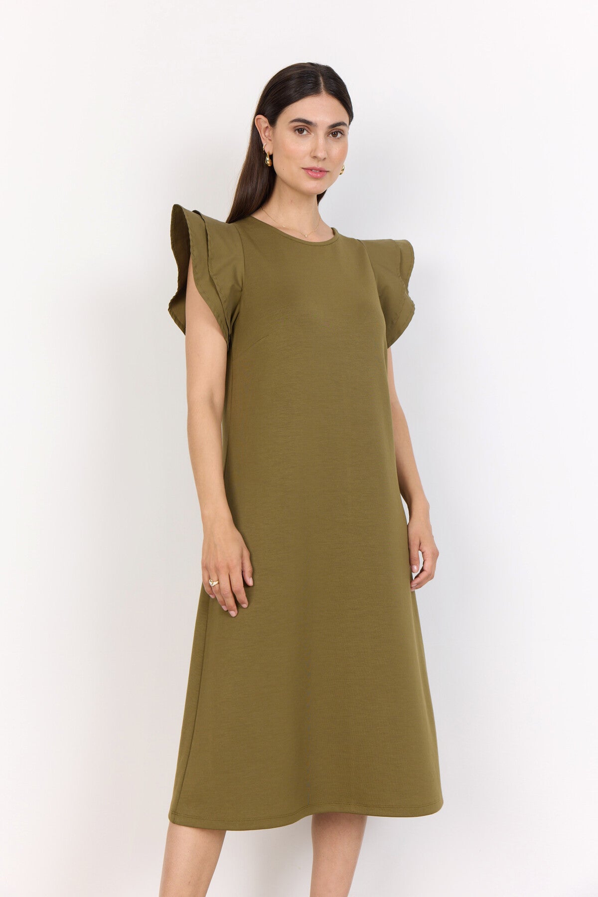 SC-BANU 251 Dress Olive
