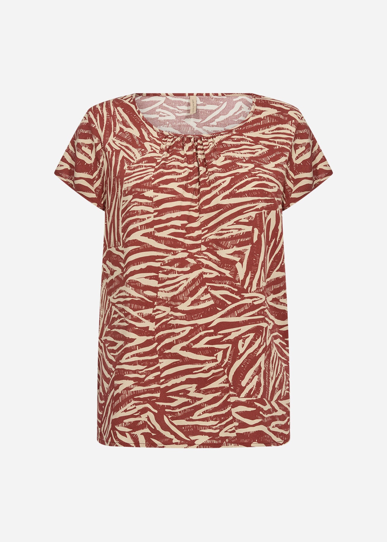 SC-SADE 1 Blouse Rust red