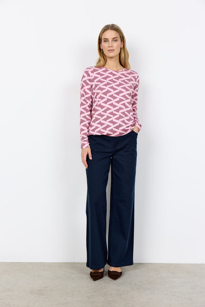 SC-GALINA 69 Blouse Ruby red