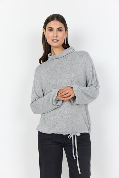 SC-BIARA 147 Blouse Grey