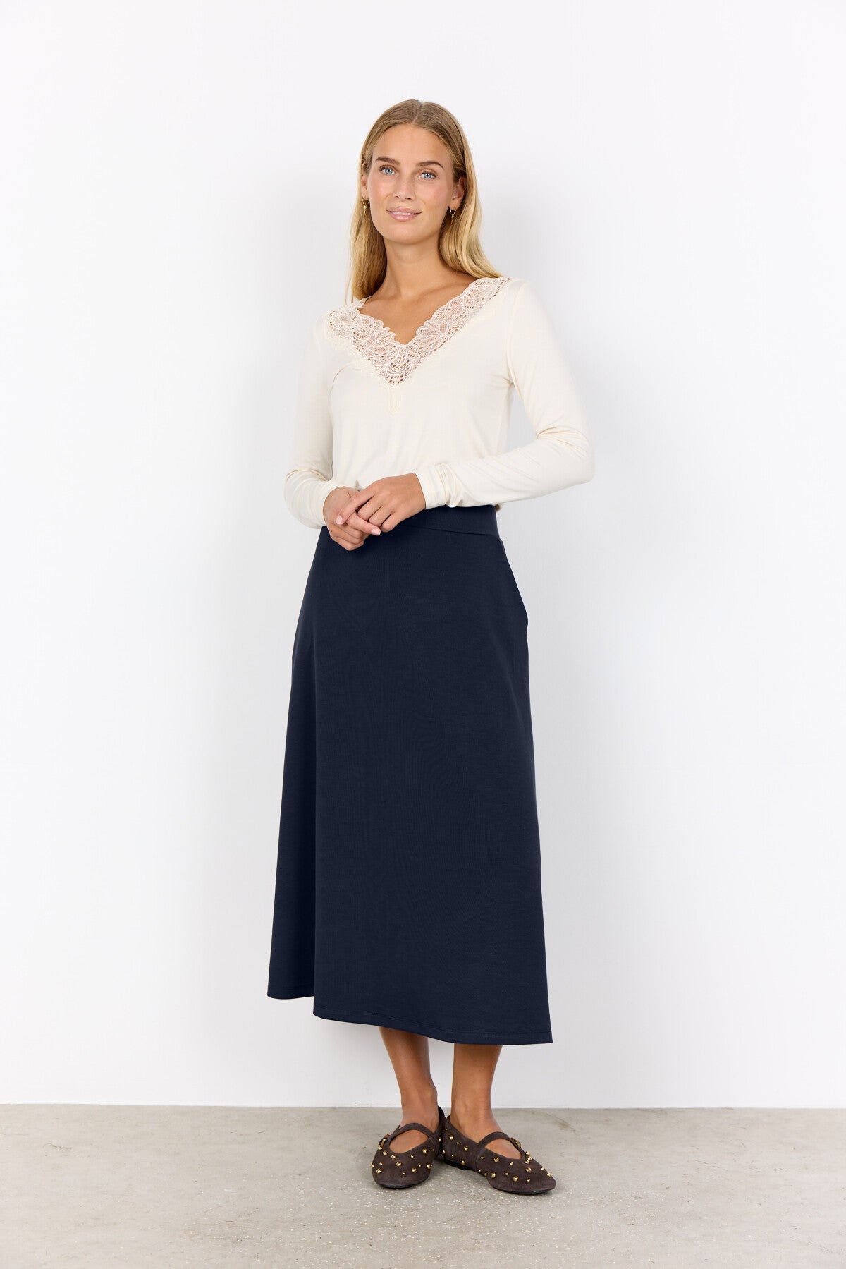 SC-BANU 258 Skirt Navy