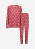 SC-BIARA AOP SET 150 Pyjamas Red