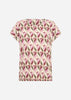 SC-FELICITY AOP 551 T-shirt Dark red