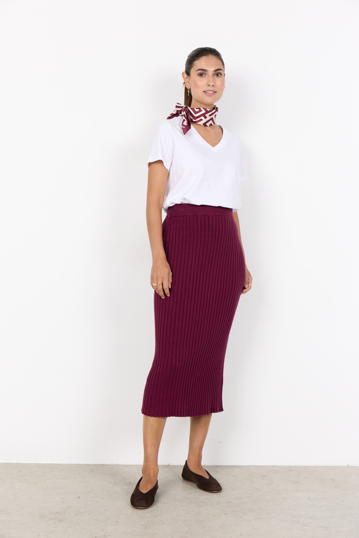 SC-KANITA 23 Skirt Bordeaux