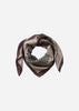 SC-HANNELEN AOP 1 Scarf Dark plum