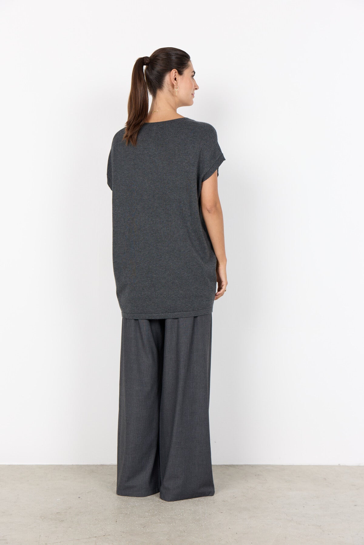 SC-DOLLIE 797 Waistcoat Dark grey