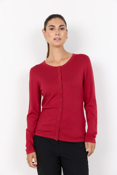 SC-DOLLIE 446 Cardigan Dark red