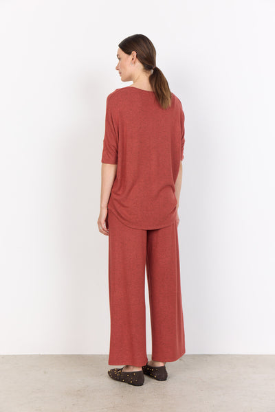 SC-BIARA 96 Blouse Rust red