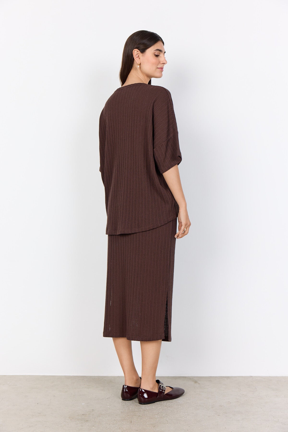 SC-SHONAS 2 Blouse Dark brown