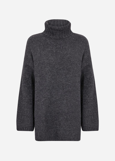 SC-GUNNA 6 Pullover Dark grey