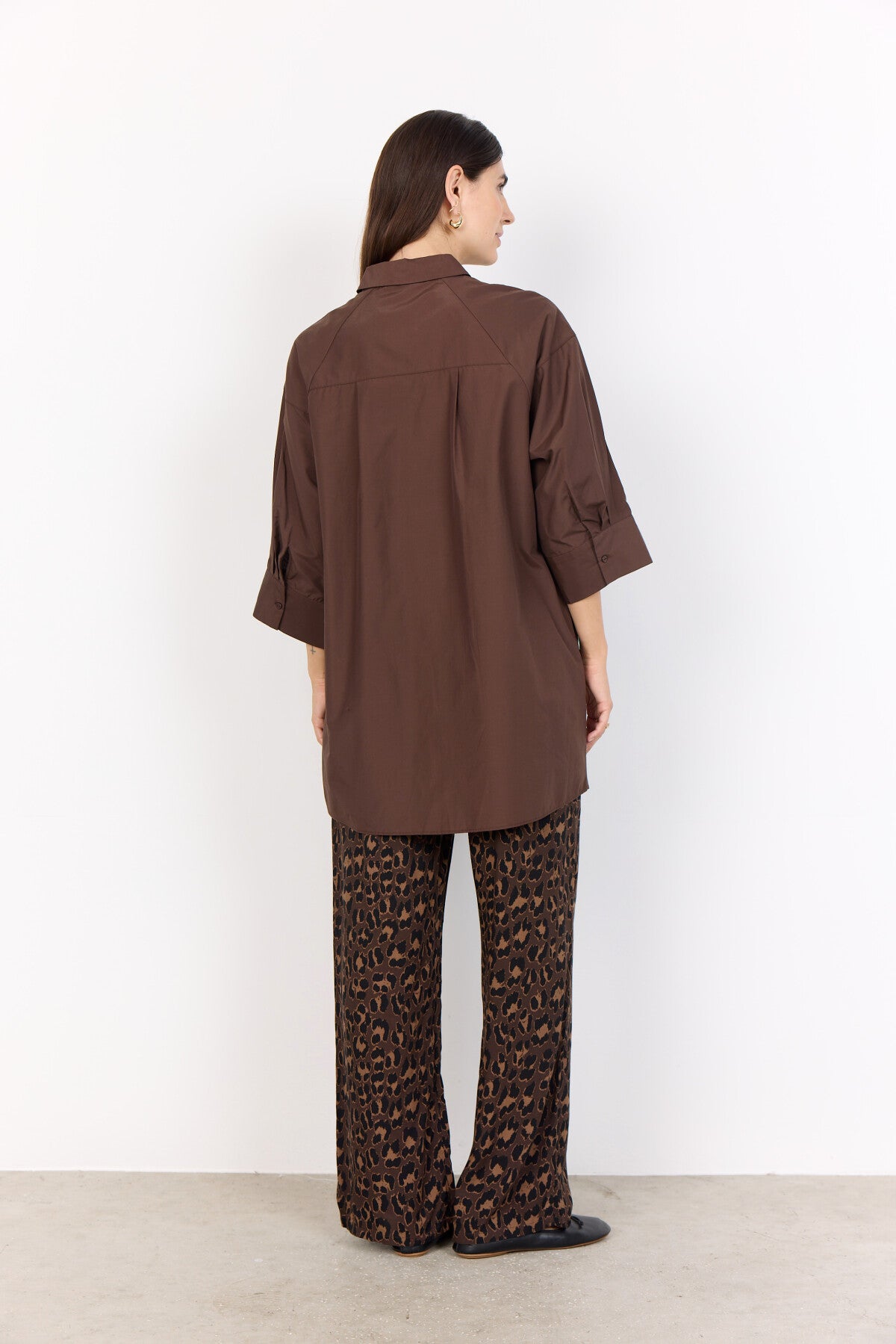 SC-NETTI 105 Tunic Dark brown