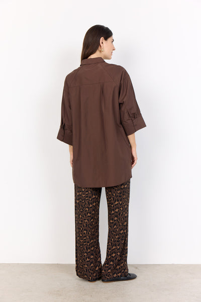 SC-NETTI 105 Tunic Dark brown